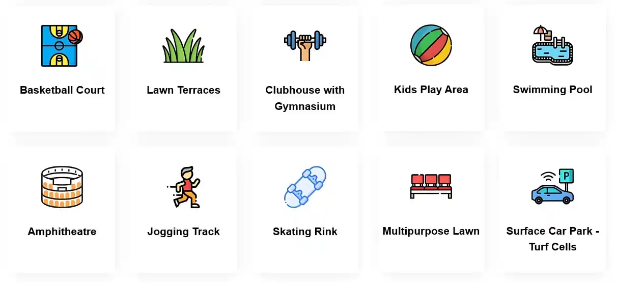 Sports, Clubhouse, Pool, Indoor Games & Fitness Zones At Purva Esplanade – Codename Flow